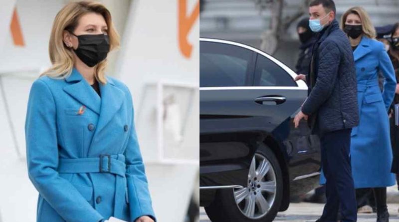 Журналісти зафіксували на камеру як леді Олена Зеленська на броньованому мерседесі на швидкості 114 км\год “ганяє” столицею