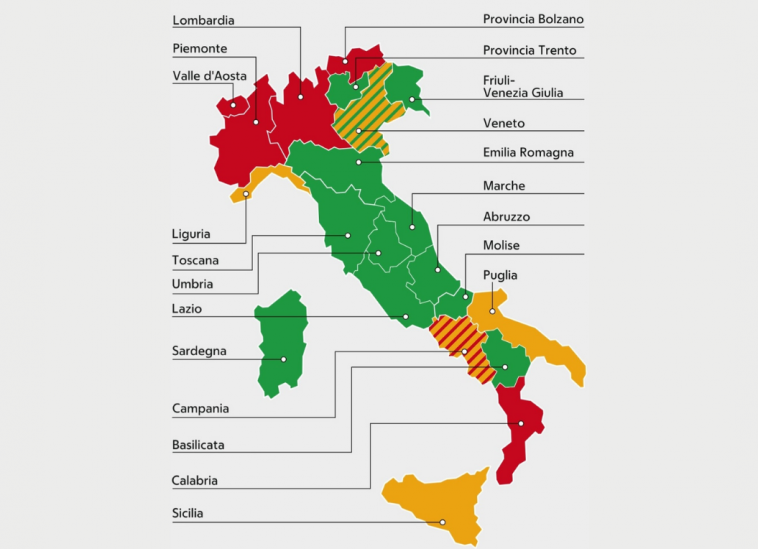 Dpcm. Коронавірусні обмеження в Італії з 4 листопада- 3 грудня